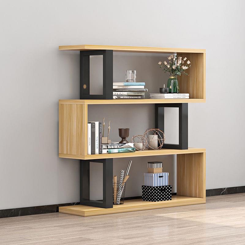 Aa2创意墙891约面书架置物现代简客厅架落地式加高隔展断收纳示架