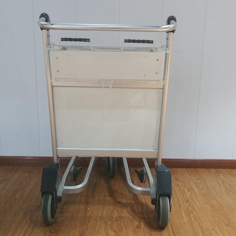 场行李李手推车机轮机场车铝JS-TAT01合金机场行手推三车