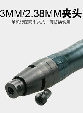 速豹8670S工业级磨笔气动打风磨机抛光机头工具速毛刺高气磨磨机