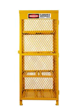 西斯贝尔网状气瓶存储柜LPG/压缩气体8个WA710208气瓶4个WA710204