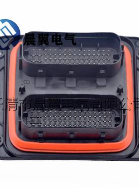 142件孔汽车连接BKR器接插ECU针座线束插头-1394453-11