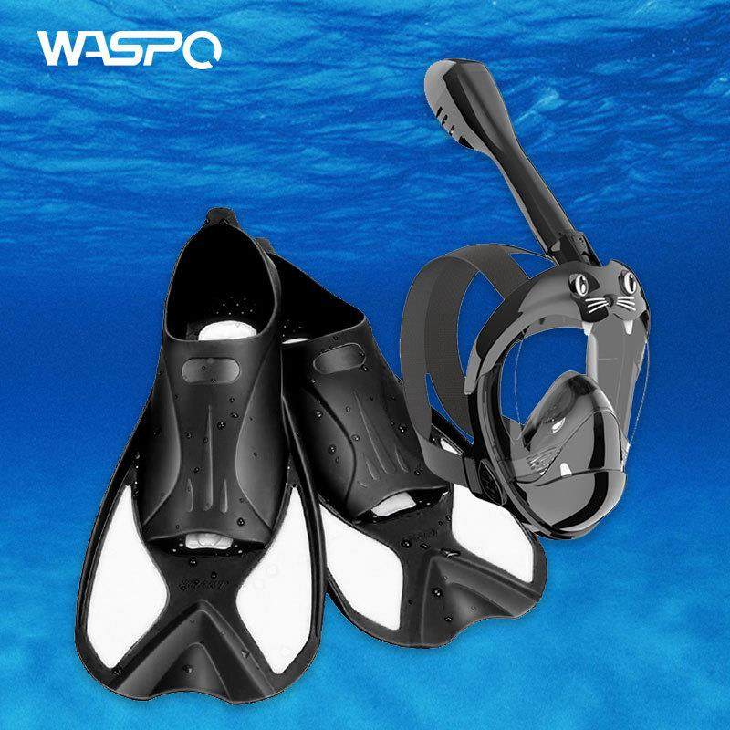 高清潜水面干套镜浮潜套TR+JA装全儿式童潜水面罩全袋式脚脚蹼潜,户外/登山/野营/旅行用品,面镜,淘宝优惠券,粉丝福利购,淘宝优惠卷