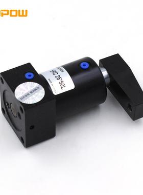 DPW旋无品牌/气缸下压转角气O缸下压90度转角气缸SRC32*O90R转旋