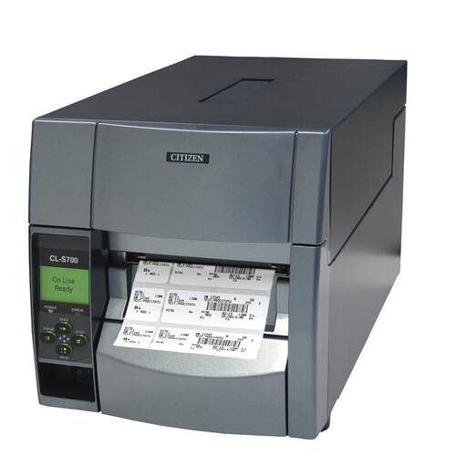 吊西CL-S700/铁CL-S700IC工业级不干胶条城码打印机S703I水洗唛标