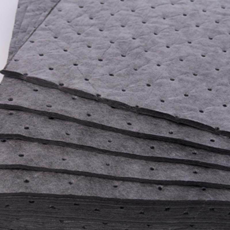 实厂家直供吸液棉片附化学业液工灰色吸液体吸棉验室器皿表面擦拭