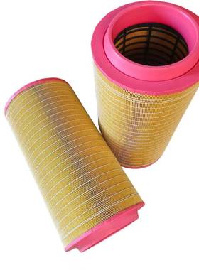 杆空压机空气滤芯c30810滤筒螺c0831自洁0式