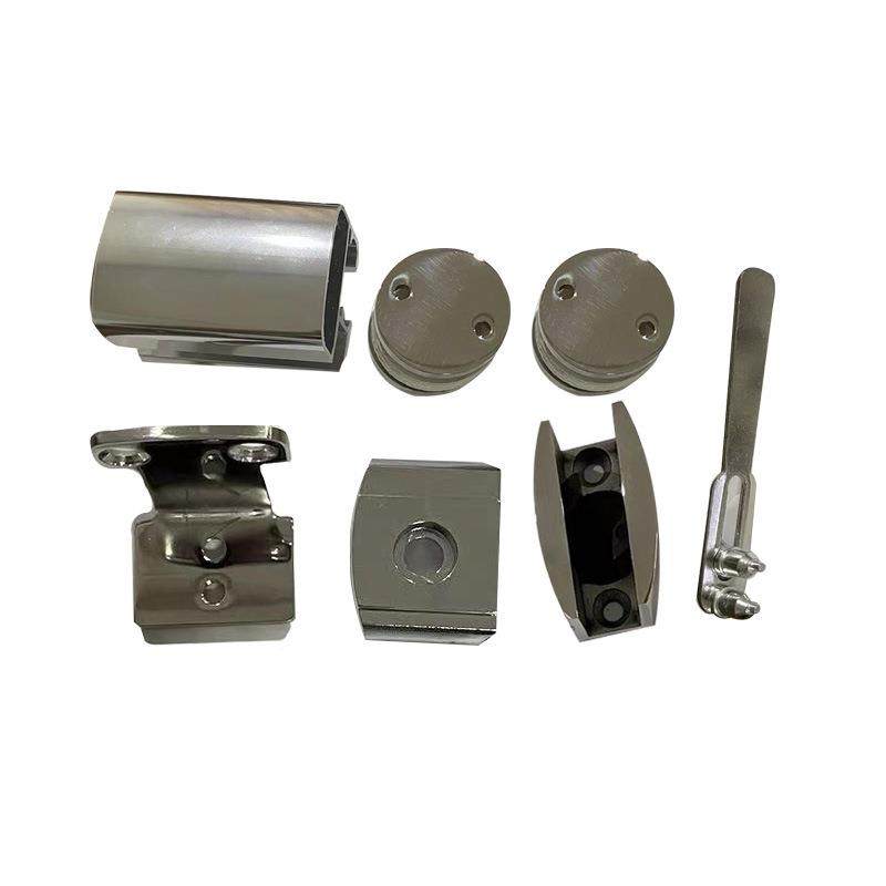 浴室移门件玻A-009推拉门全璃套不锈钢玻璃配滑轮移门淋浴房件五