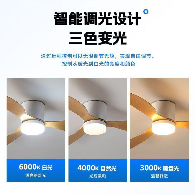 扇灯家用客厅餐厅吸顶风境扇灯风卧室扇灯跨中山吊232灯具极简风