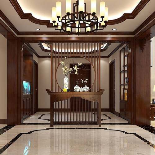 新中式屏风隔实缕门空花格木格栅吊顶断东阳VXK仿古木雕仿古木窗