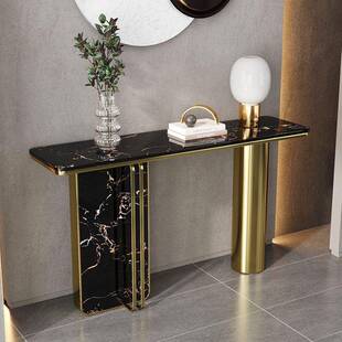 948新款户轻奢厅岩玄关桌入超窄现代客厅简约入户靠墙板条案端门