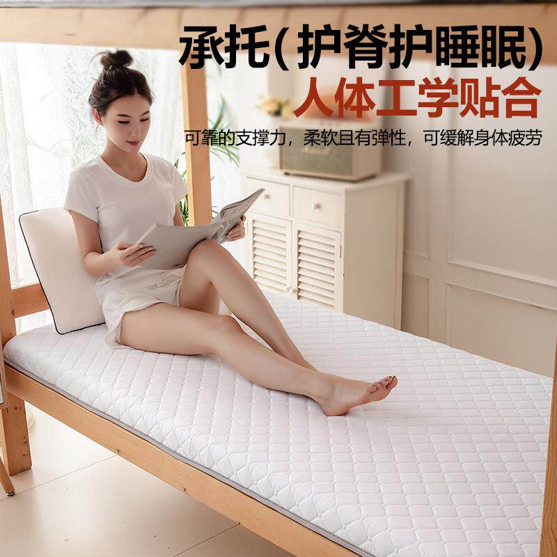 加厚学生舍床垫单宿0人9x09cm家用卧室软垫榻榻FS759582米租房床a