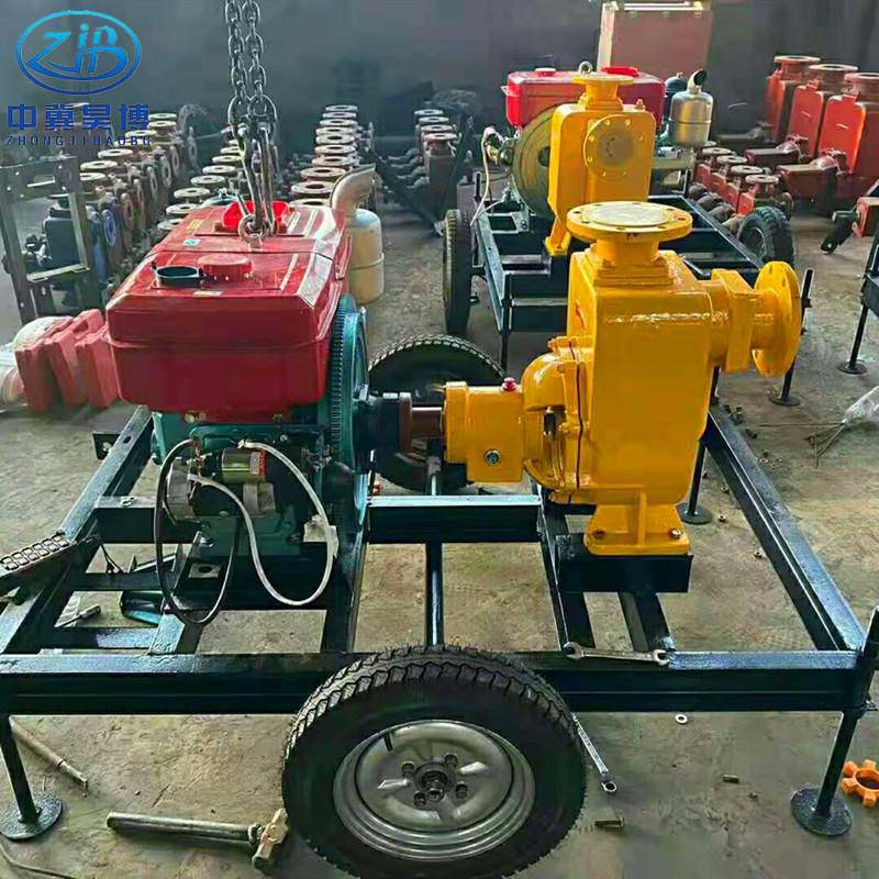 昊博牌排污Z3W型无堵塞离心泵80ZW6XJB5-25卧式泵移动式自8吸泵0v