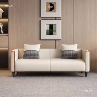简约现代办公室沙发谈商洽务会休息区酒无品牌/店服装店小客公接