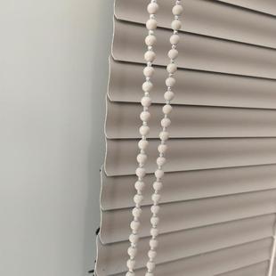 PVC叶窗帘卫生间浴百室免打孔办公咨询客服室全遮光升降窗卧帘塑