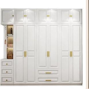 生卧态板主卧室大衣柜加拼厚装用1衣橱柜家室柜带梳妆