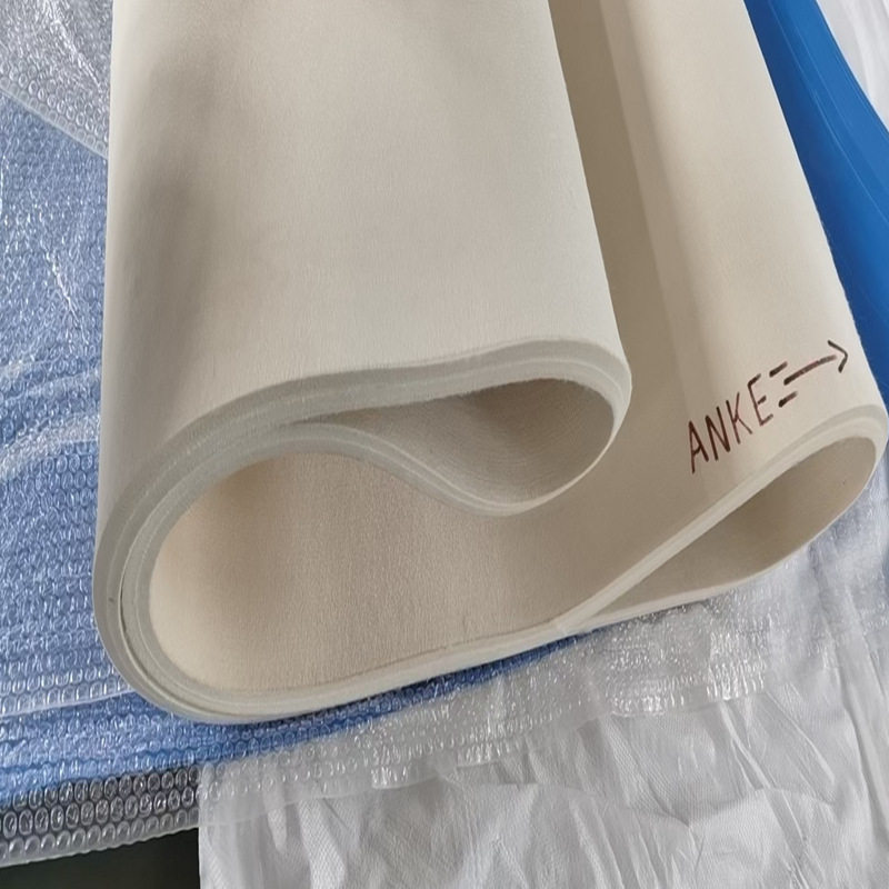 人造革 皮革 合成革覆膜烫平机专用毛毡工业用呢