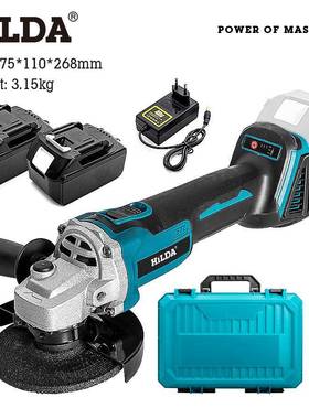 角磨机M15219T插脚刷锂电向切割无机抛光家机用大功率角锂电磨跨