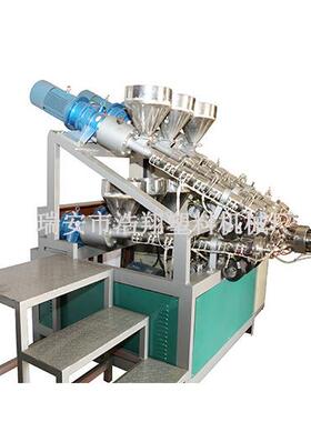 各六色橡皮18897擦挤出机皮多色共挤橡皮挤擦出机生产种彩色橡筋