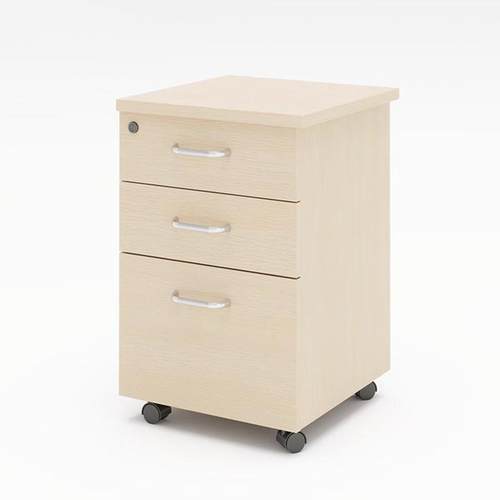 纳办公室物储文件收纳活动柜桌下抽屉柜带锁隔断柜小矮活动柜移柜