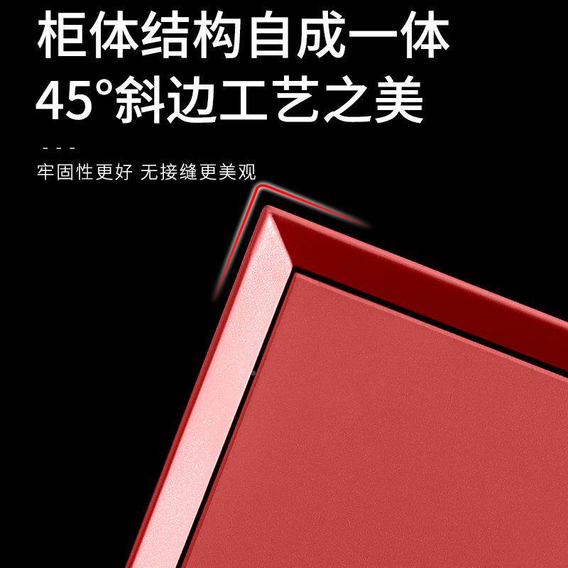 漆八极斗柜式简现代感客厅实木储物收纳卧985室意床尾抽屉烤柜子