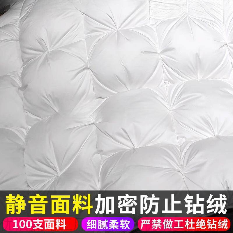 羽绒被厚保暖被冬95白鹅绒酒店单人鸭绒被芯加棉被冬零5BtTpW天季