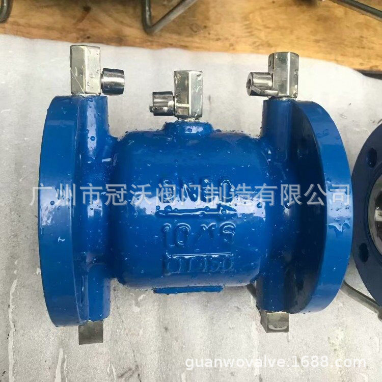 球铁低阻力直流防倒流隔断阀