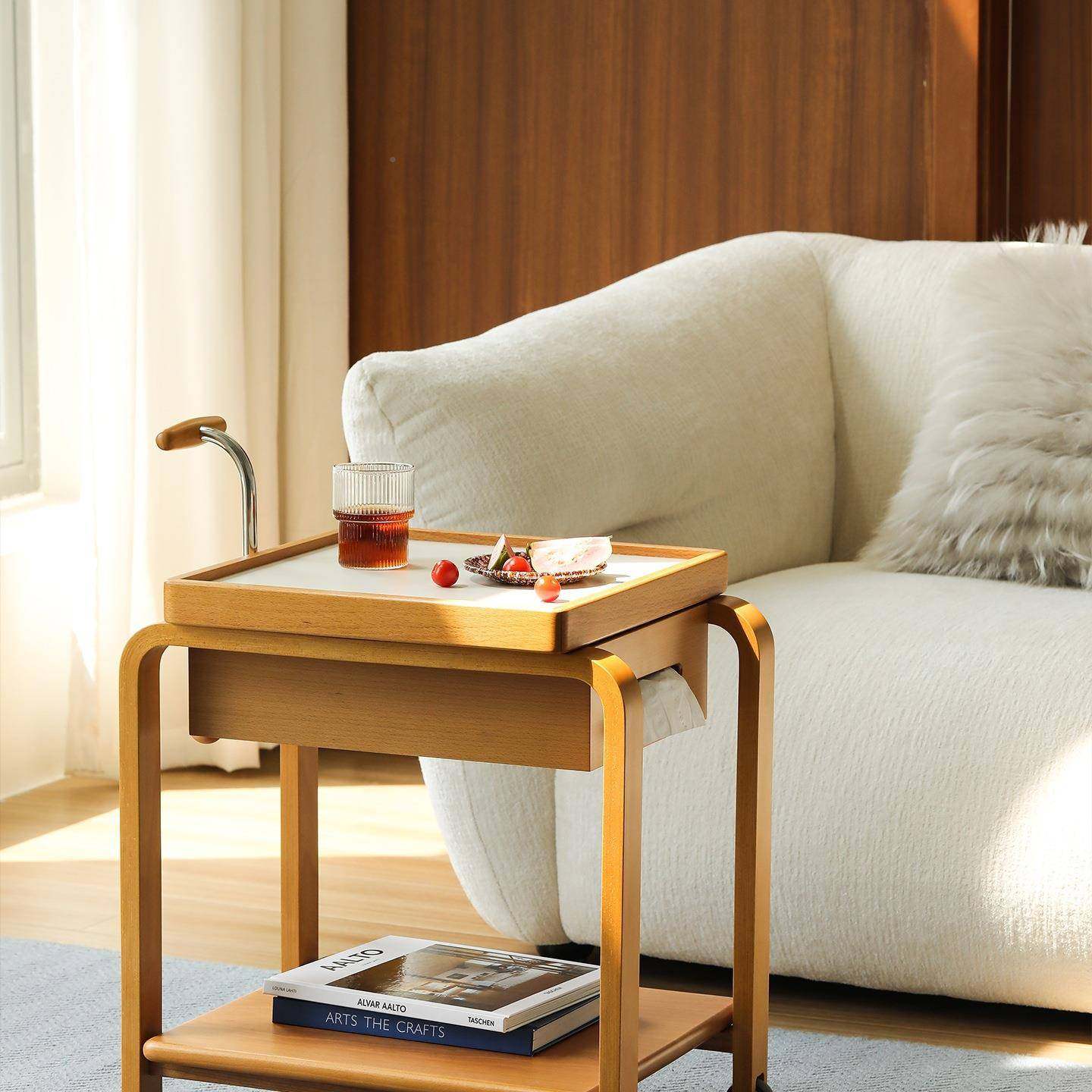 小家居可移柜动实木边厅几茶几家用客985户型沙发边中古风小推车,基础建材,脚轮/万向轮,淘宝优惠券,粉丝福利购,淘宝优惠卷