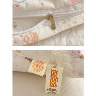 枕套全枕棉枕头套纯棉通可爱卡新款印99花长抱枕靠枕条头枕芯套