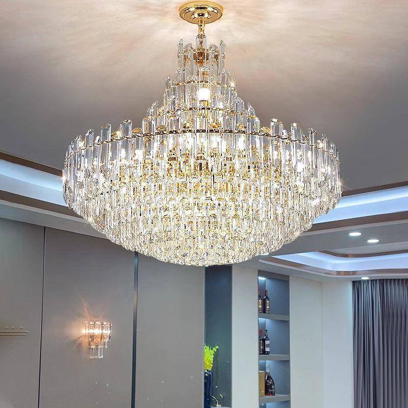 现代简约水吊灯995客厅灯大气晶档欧式新款酒灯店高客房卧室餐厅