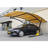 铝合金棚停车组装 式 简AHY147易防拉晒钢防雨遮阳雨棚户外张膜结构