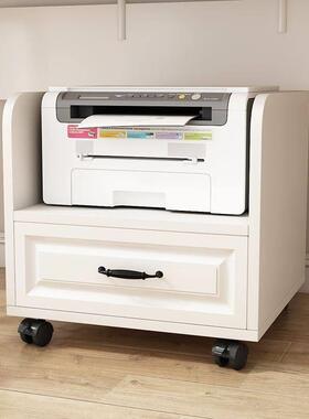 代简FEQ约桌下现电脑主放置物柜办公室移动打印机机置架台式机箱