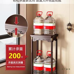 花架实木客厅物落中地式阳台花架盆置物室985内多层兰花植鱼缸摆