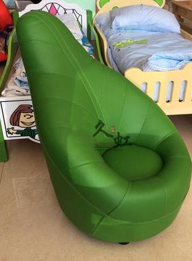 树叶椅小宝宝背椅沙发靠幼JH202005儿园早软教儿童专用卡通座椅木