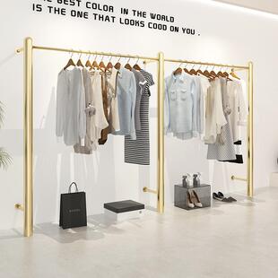 服装店展示架陈列架女装店挂衣架货架挂衣服架子落地式展示新款