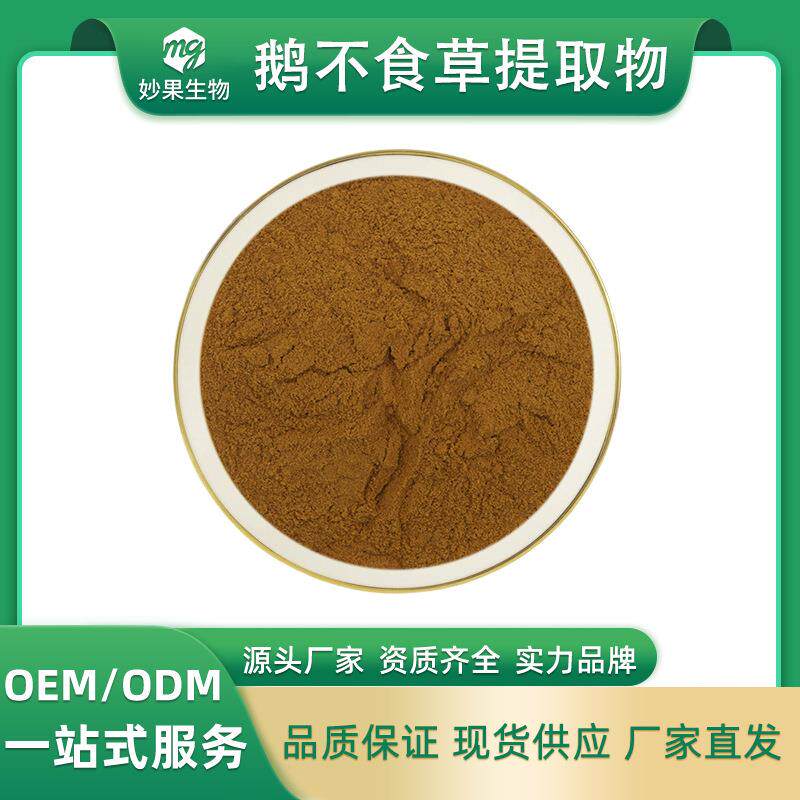 鹅不食草提取物10:1妙果供应石胡荽/鹅不食草粉现货直发包邮