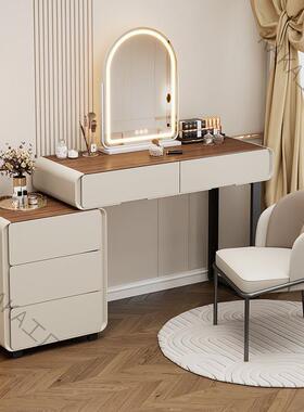 LCP2新款主卧室梳妆台实木轻奢高级感斗柜一体化妆台卧室化妆