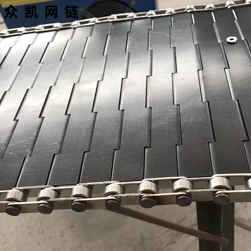 304不锈钢链板食品清洗烘干流水线传动带板式烘干机链板输送带