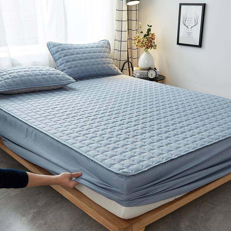 纯垫床笠单件夹棉加厚席乳梦思棉床垫保护罩防滑固定床20200519套,床上用品,床裙,淘宝优惠券,粉丝福利购,淘宝优惠卷