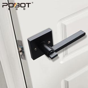 方形三杆锁锌合PBT 6525金三叉酒店卫生锁间门锁把卧室球形执手锁