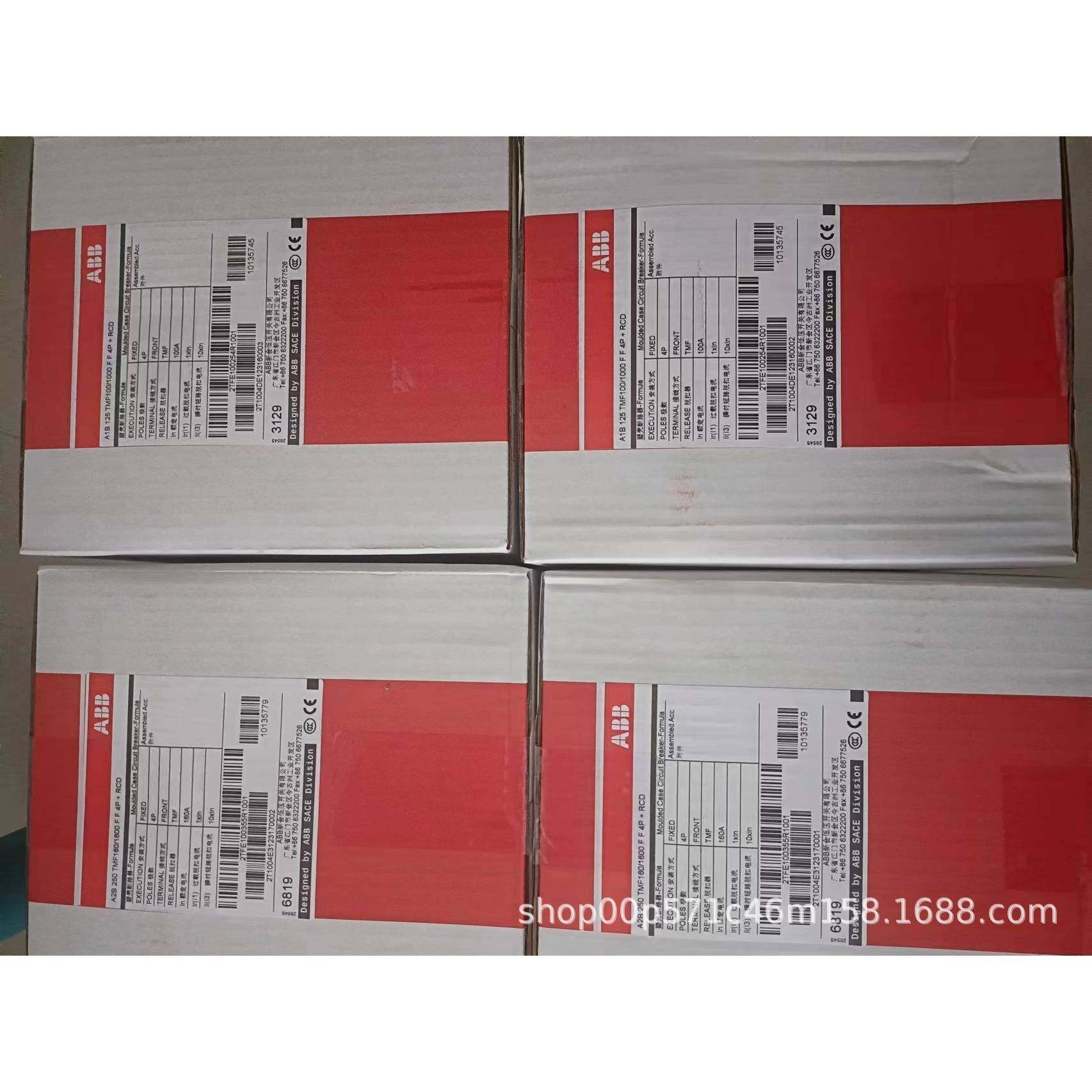 ABB塑壳断器开关A3N40SVY0T路F3M20/P3200FF3三相320A3P