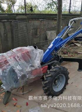 12-A输电线机路拖用拖拉机绞磨柴油TSF手扶拉机扶拉线手两轮收线