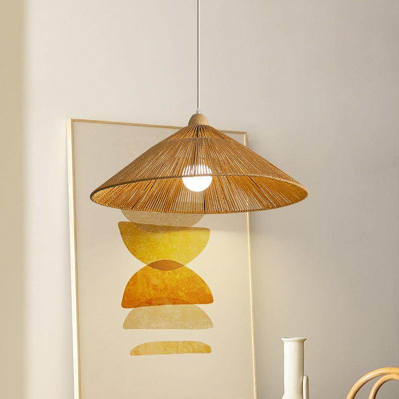 日餐厅吊护314眼复古创意客栈民宿餐饮饭店吧台藤氛式围灯麻灯绳,家装灯饰光源,智能吊灯,淘宝优惠券,粉丝福利购,淘宝优惠卷