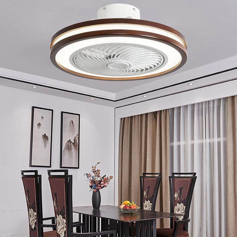 新中式风风扇灯复古办卧室书房室无品牌/带电扇吊灯胡桃木色公实,家装灯饰光源,风扇灯,淘宝优惠券,粉丝福利购,淘宝优惠卷