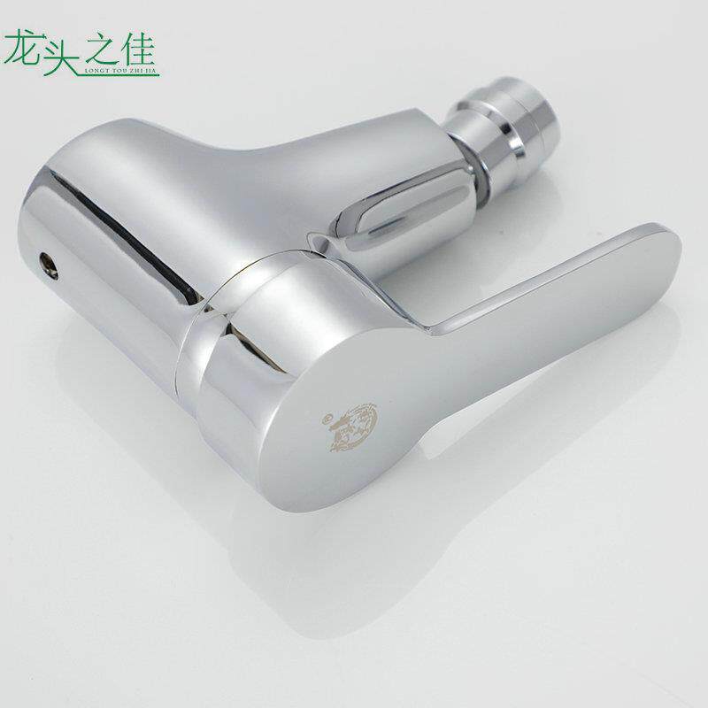 全铜洗器妇洗器龙龙头把洗衣机龙净冲身器头净身盆龙头单单孔冷热