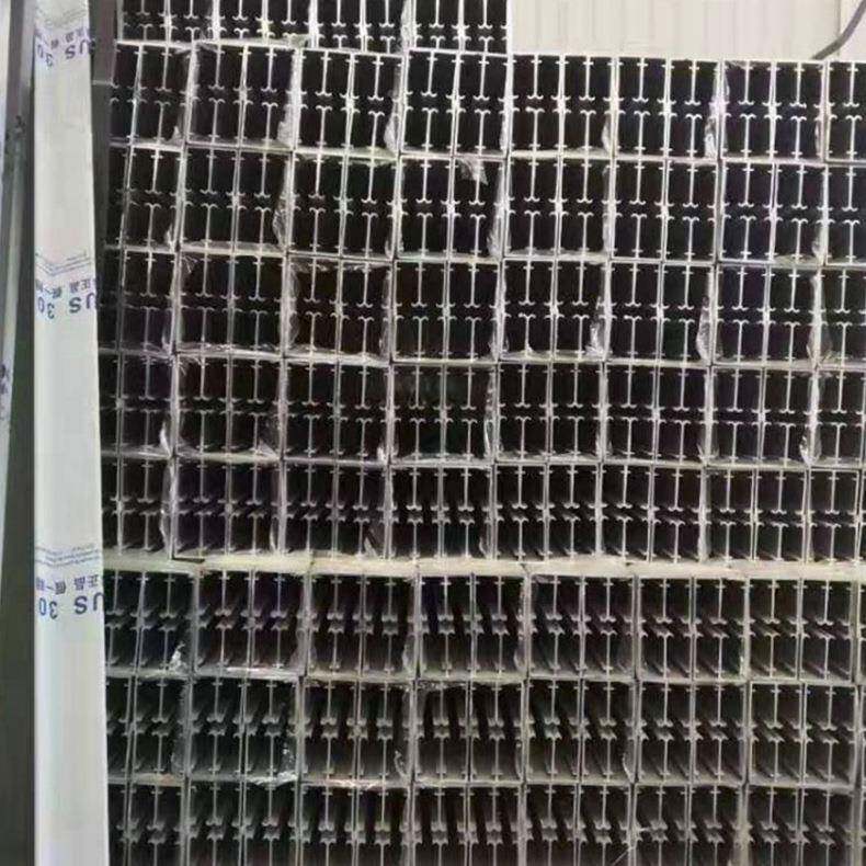 不锈钢淋浴房型材厂家整材819浴室隔型酒店干断湿分体离轨道五金