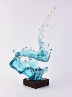 现代简约高档酒店廊软脂装饰摆走件落地MC-TY-73客厅入艺户玄关树