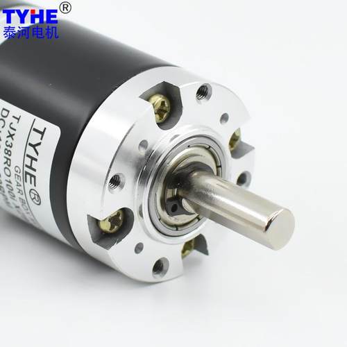 38GP锁大扭矩2W5直流减速机38ATKmm行星减速6V电12V24V智能车位电