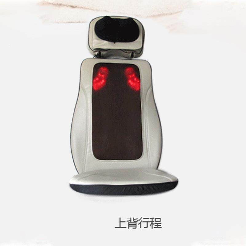 汽载车按摩坐垫摩腰电动揉捏车全身按摩颈部部红外线按靠垫mk-009