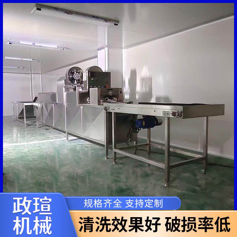 厂家供排洗洗蛋DMV机时直产6000枚鸡蛋清风干消毒光检单喷油一体
