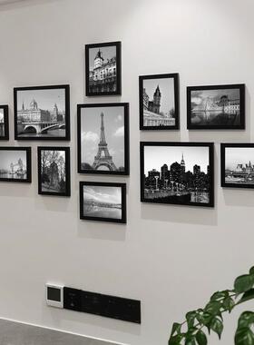 创意客片厅片墙装F87579T5饰相框墙式现代相框挂欧墙组合照免打孔